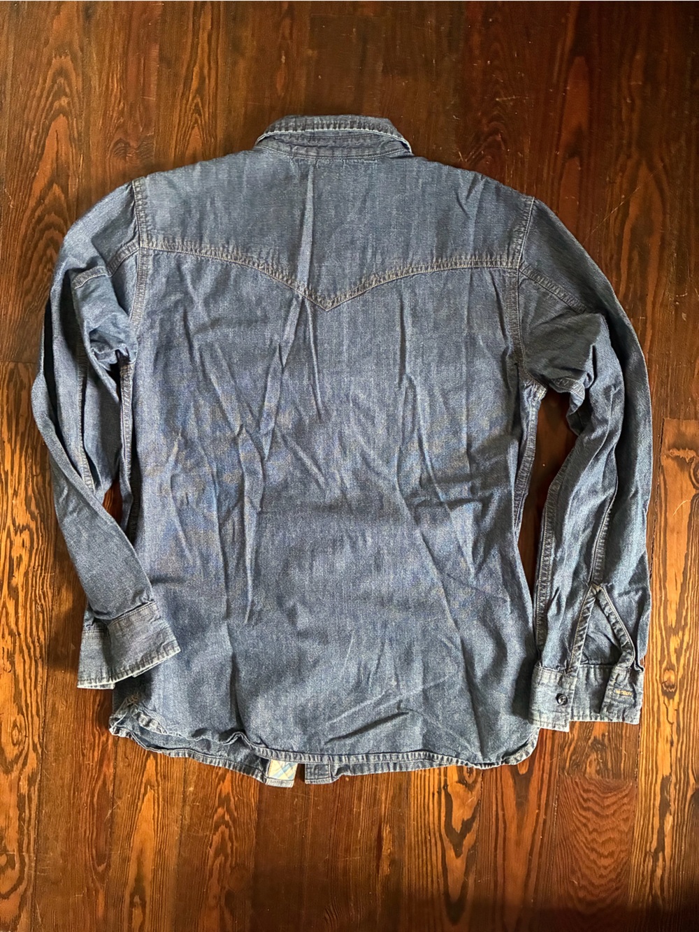 Mens Levi’s button up western shirt